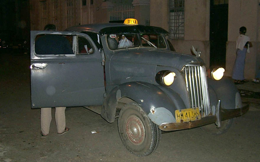 Very old cars were very common on the streets On the eve of the Millennium 